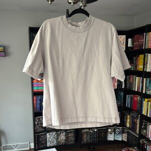 Abercrombie & Fitch Premium Heavyweight Cropped Tee